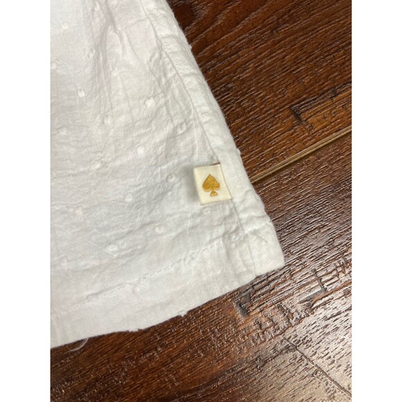 Kate Spade New York Baby Girls 18 Months Swiss Dot Off The Shoulder Pink & Green - Picture 2 of 6